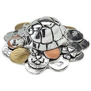 TARTARUGA CM 6 SU MONETE