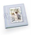 ALBUM ORSETTO PALLONCINI 25X30 CELESTE CON P.FOTO 13X18