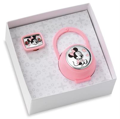 SET 2 PZ (BOX + SPILLA PORTACIUCCIO) MINNIE