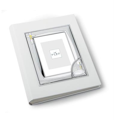 ALBUM BATTESIMO 20X25 CON CORNICE 9X13