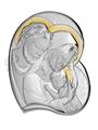 SACRA FAMIGLIA CUORE MIS.24X29,5 ORO