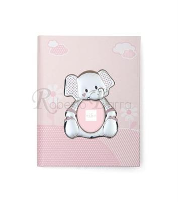 ALBUM ELEFANTINO 25X30 CON P.FOTO 6X9 ROSA