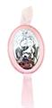 CAPOCULLA OVALE 9X13 SACRA FAMIGLIA ROSA