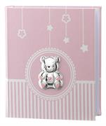 ALBUM ORSETTO CUORE 20X25 ROSA