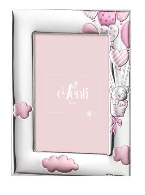 CORNICE ORSO MONGOLFIERA 9X13 ROSA