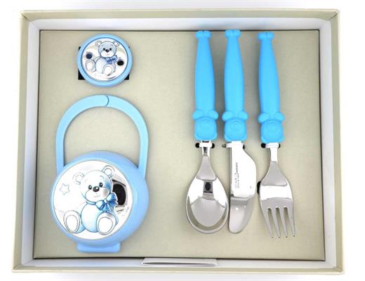 SET PZ CIUCC+TRIS POSATINE ORSO FIOCCO