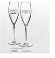 CONFEZIONE COPPIA FLUTE 50°ESIMO FIORI