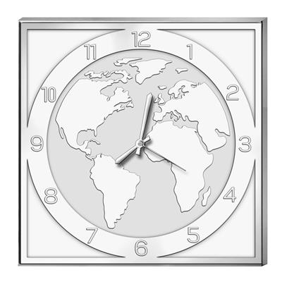 OROLOGIO DA PARETE 40X40 WORLD