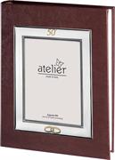 ALBUM 50 ANNIVERSARIO 25X30 C/CORNICE 13X18 ORO