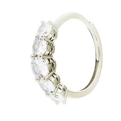 ANELLO RIVIERA 3.5x4x5MM ARGENTO 925