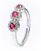 ANELLO KATE TRILOGY OPEN ARG 925