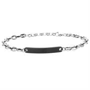 BRACCIALE CAT MARINARA+CENTR NERO 5X7MM