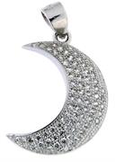 CIONDOLO LUNA IN ARGENTO 925