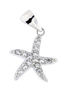 CIONDOLO STELLA MARINA IN ARGENTO 925