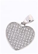 CIONDOLO CUORE IN ARGENTO 925