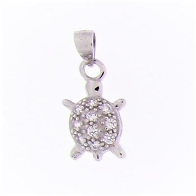 CIONDOLO TARTARUGA IN ARGENTO 925