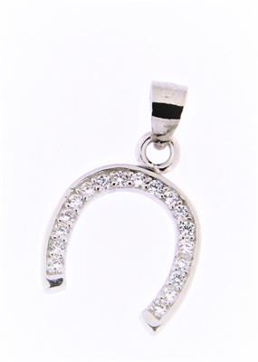 CIONDOLO FERRO DI CAVALLO ARGENTO 925