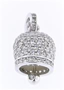 CIONDOLO CAMPANA 1.3CM ARGENTO 925