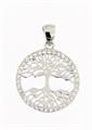 CIONDOLO 14MM ALBERO VITA ARGENTO 925