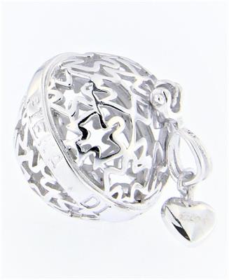 CHIAMA ANGELI CON PREGHIERA IN ARGENTO 925