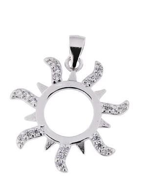 CIONDOLO SOLE ARGENTO 925
