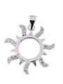 CIONDOLO SOLE ARGENTO 925