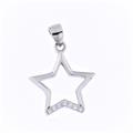 CIONDOLO STELLA IN ARGENTO 925