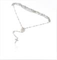 COLLANA ROSARIO IN ARGENTO 925