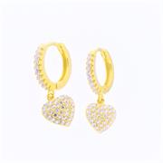 ORECCHINI CERCHIO ZIRC ARG 925