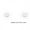 ORECCHINO PUNTO LUCE ARG.2MM 3 COPPIE
