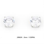 ORECCHINO PUNTO LUCE ARG 9MM