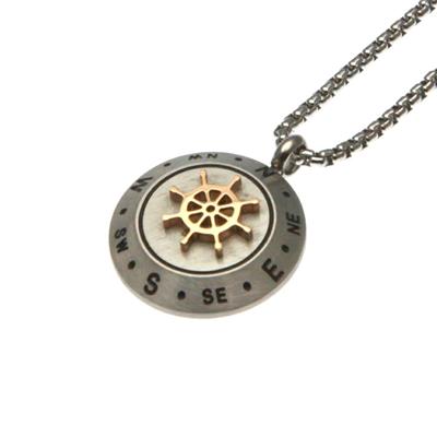 COLLANA ACCIAIO TIMONE