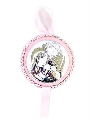 CAPOCULLA TONDO D7 SACRA FAMIG ROSA