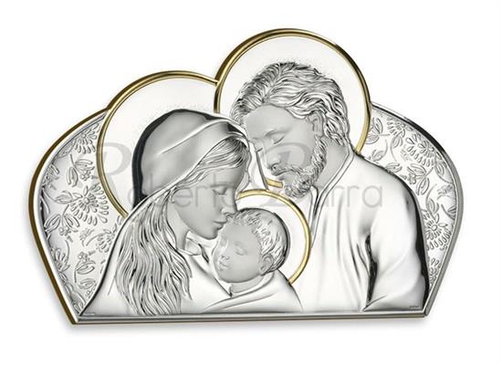 SACRA FAMIGLIA MIS.7X10 ORO