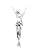 CRISTO STILIZZATO PICCOLO 17x7