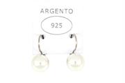 ORECCHINI PERLA MM10 ARGENTO 925%