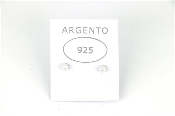 ORECCHINI PERLA 6COPPIE 3MM ARG.925%