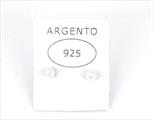 ORECCHINI PERLA 3COPPIE 4MM ARG.925%