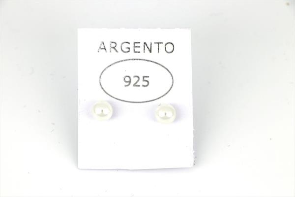 ORECCHINI PERLA 2COPPIE 5MM ARGENTO 925%