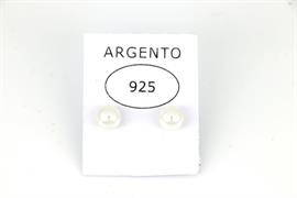 ORECCHINI PERLA 2 COPPIE 6MM ARGENTO 925%