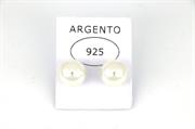 ORECCHINI PERLA 2COPPIE 10MM ARG. 925%