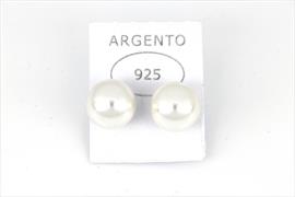 ORECCHINI PERLA MM12 ARG.925%
