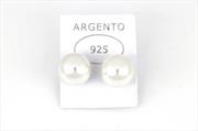 ORECCHINI PERLA MM12 ARG.925%