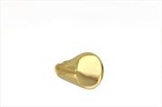 ANELLO DORATO OVALE ARG.925%