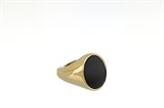 ANELLO OVALE DORATO ARG.925%