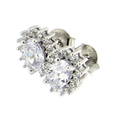ORECCHINI TONDI ARGENTO 925
