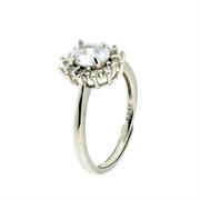 ANELLO KATE OVALE 7X5mm OPEN ARG 925%