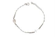 BRACCIALE ROSARIO DIAM 2.5 SFACCET ARG.925%