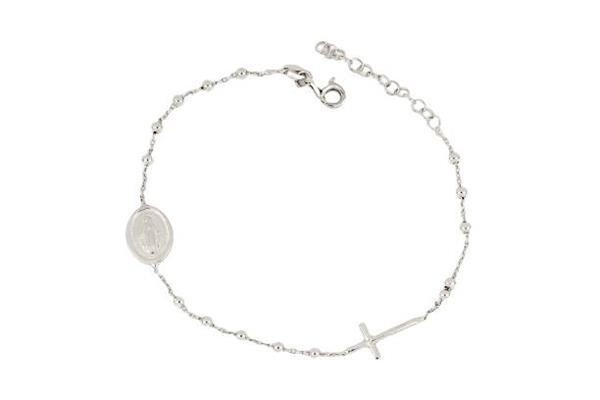 BRACCIALE ROSARIO DIAM 2.5 LISCIO ARG.925%