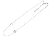 COLLANA ROSARIO GIROCOLLO RODIATA 2MM CM45